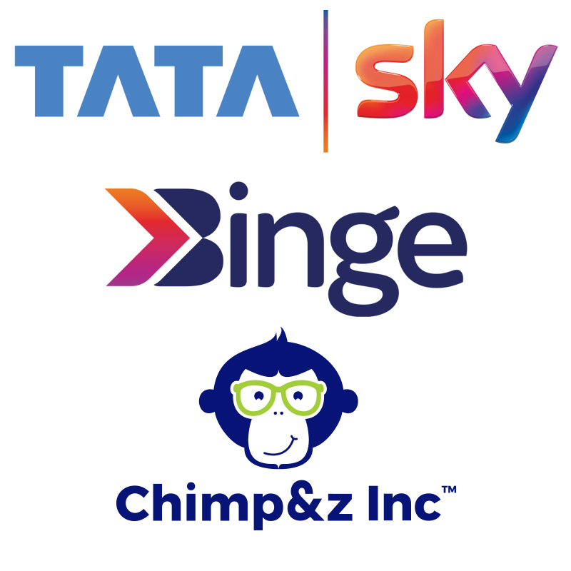 Chimp&z Inc Bags the digital mandate for Tata Sky Binge