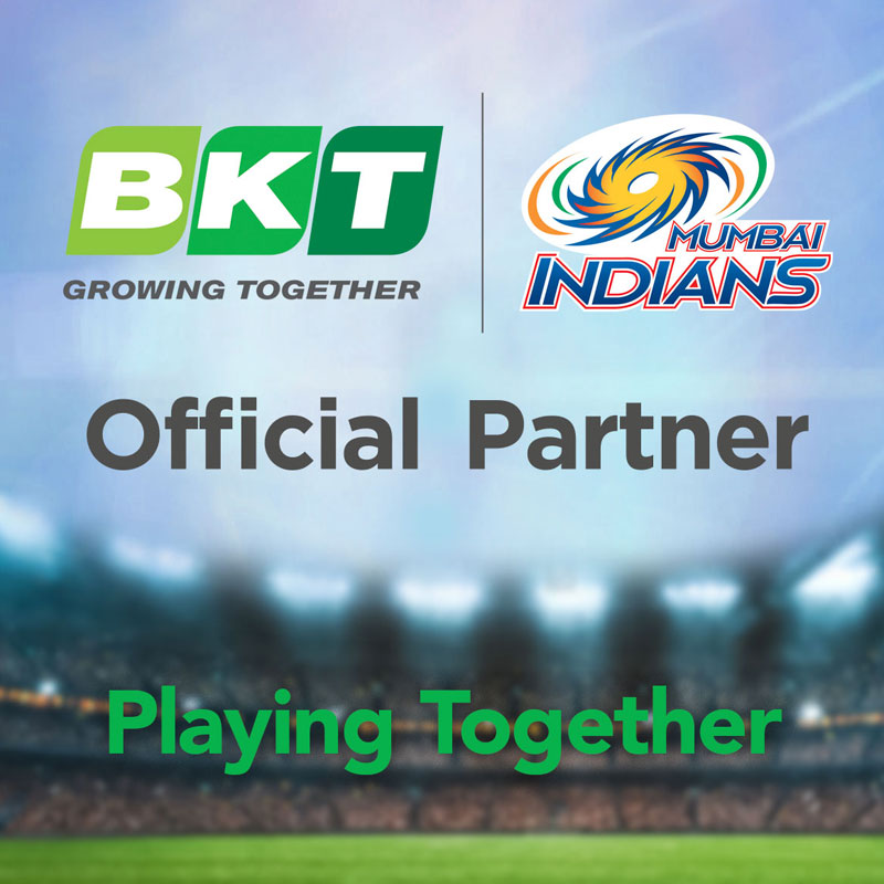 BKT Tires partners with Mumbai Indians for IPL 2020