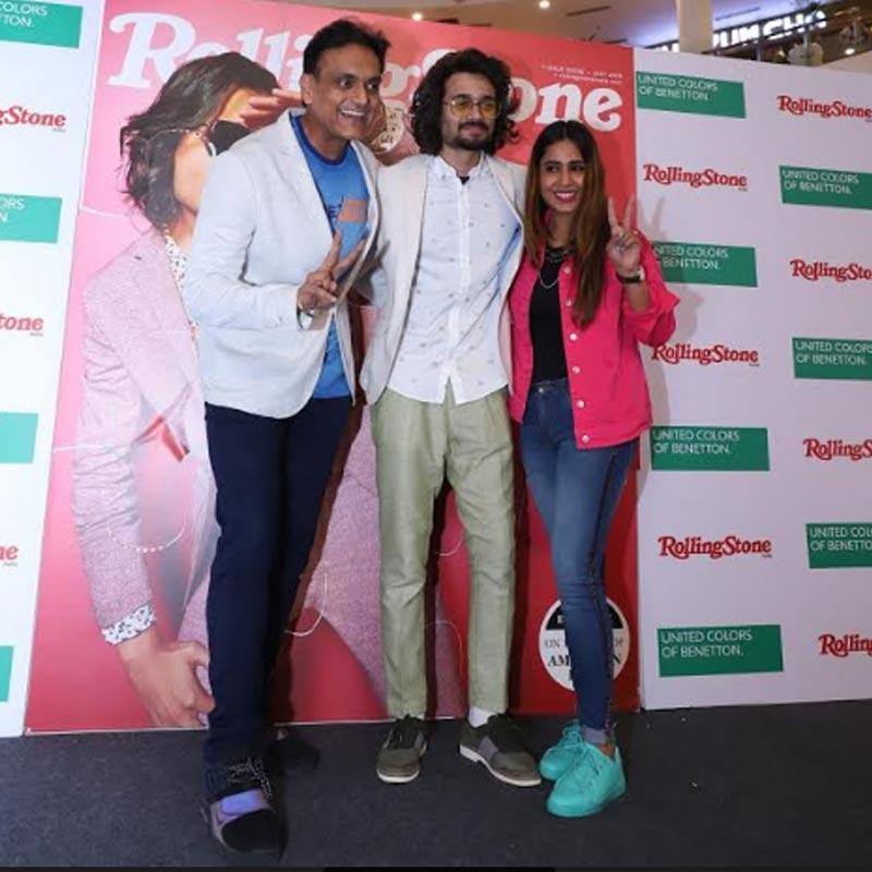 United colors of benetton celebrates  Fashion, colors & music with youtube sensation bhuvan bam