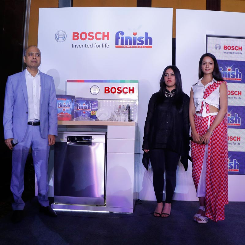 Bosch and Finish launches ‘#NoMoreDishStress’ campaign in Bangalore