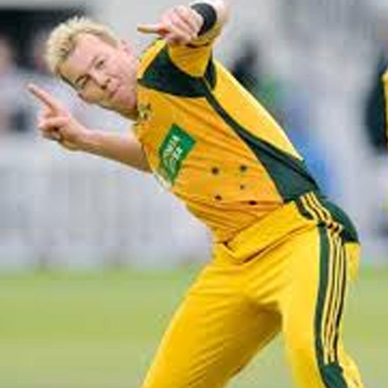 Brett  Lee bats for Tourism Australia