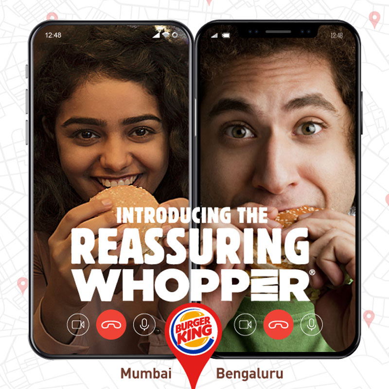 Burger King India brings people closer ‘virtually’ with new initiative #ReassuringWhopper