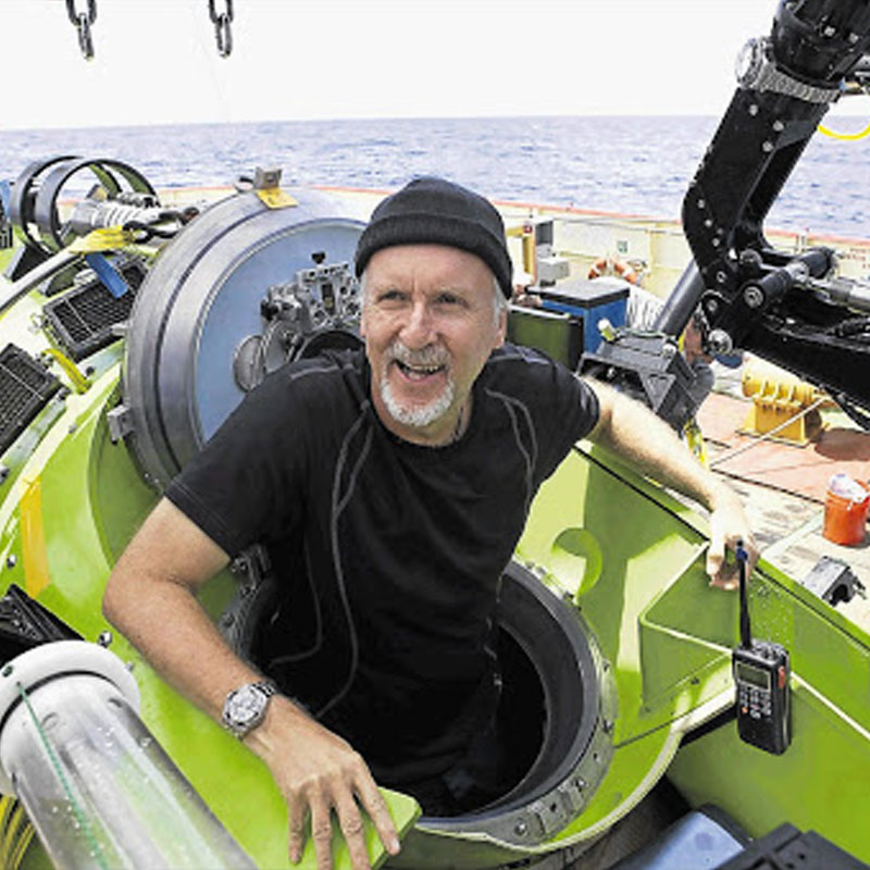 Cameron to go down 11km in the Pacific