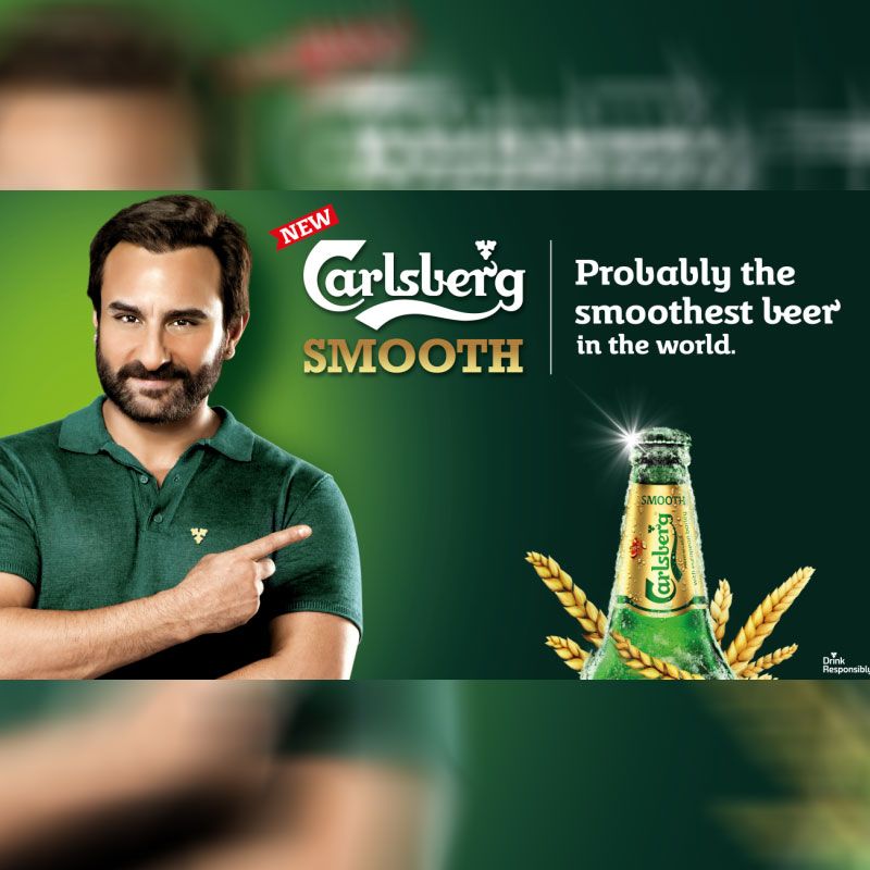 Carlsberg Smooth launched with Saif Ali Khan to target urban consumers