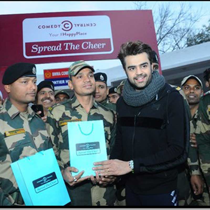 Comedy Central and BSF join forces to ‘Spread The Cheer’ among the Jawans in Jammu