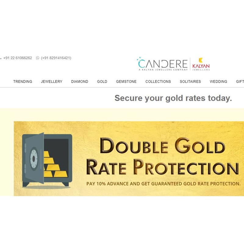 Candere introduces Double Gold Rate Protection Plan to safeguard their customers from gold rate hikes