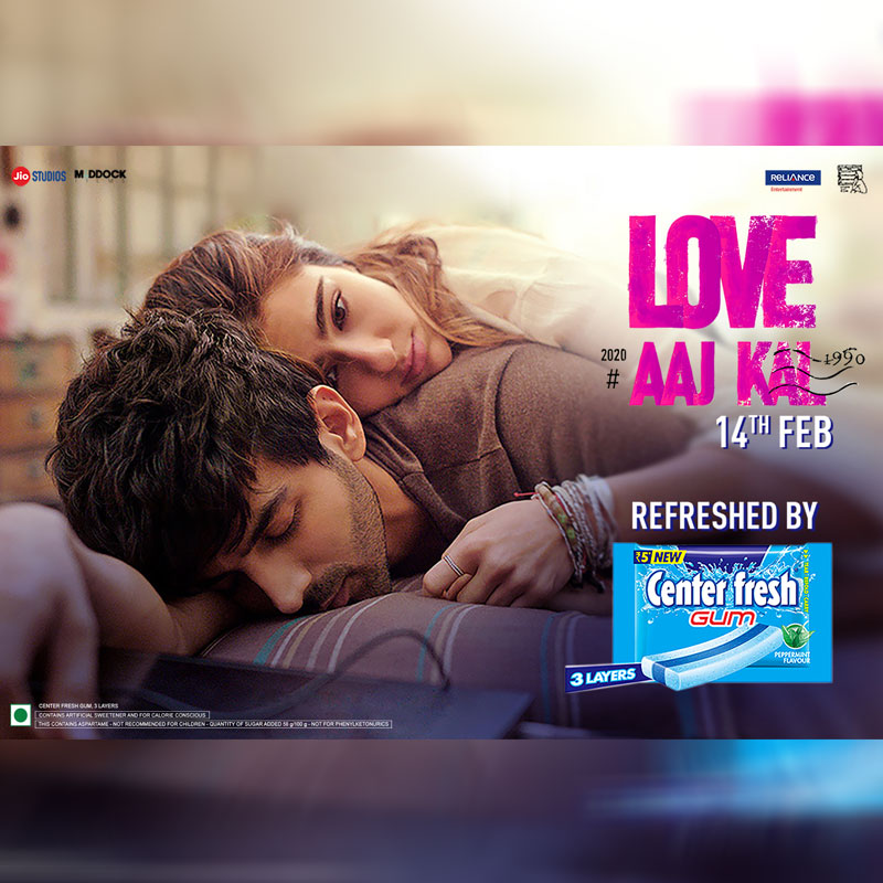 Center fresh, Love Aaj Kal 2 collaborate for a special TVC