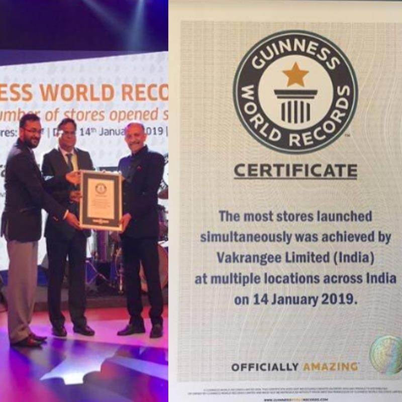 Vakrangee makes Guinness World Record with 1107 simultaneous store launches