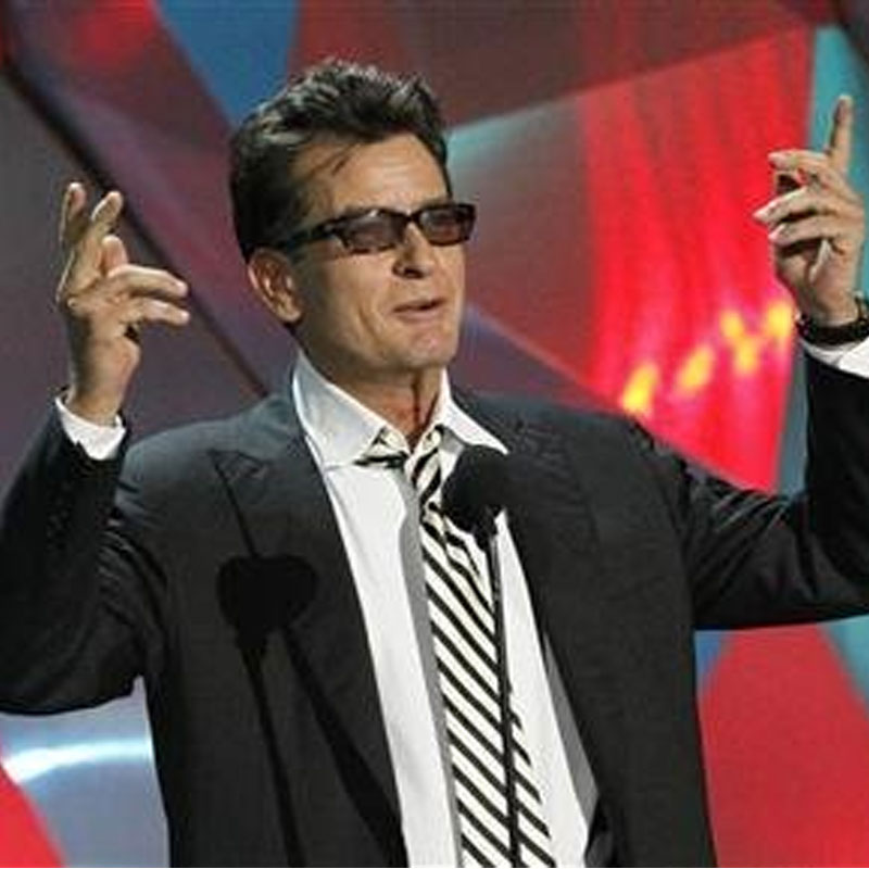 Charlie Sheen to play US prez