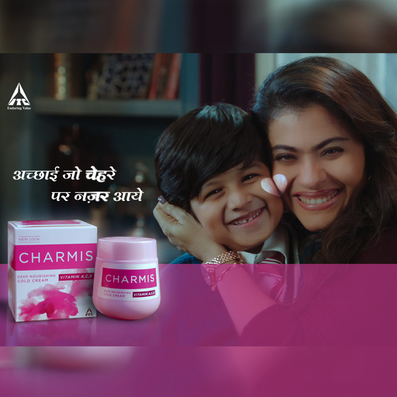 ITC re-launches face cream Charmis with Kajol