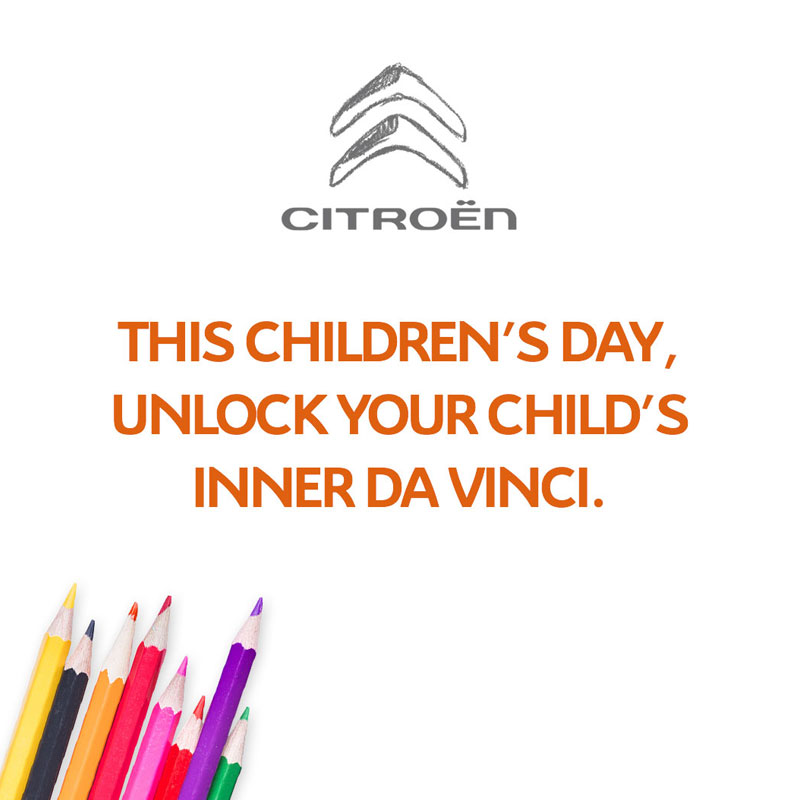 Citroën India launches #InspiredByChildren campaign on Children’s Day