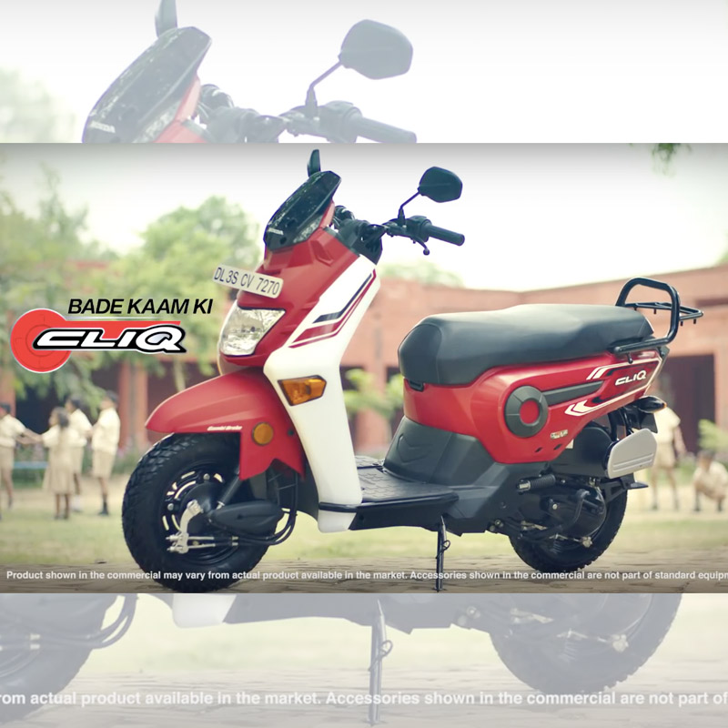 Honda unveils new campaign for utility scooter – CLIQ