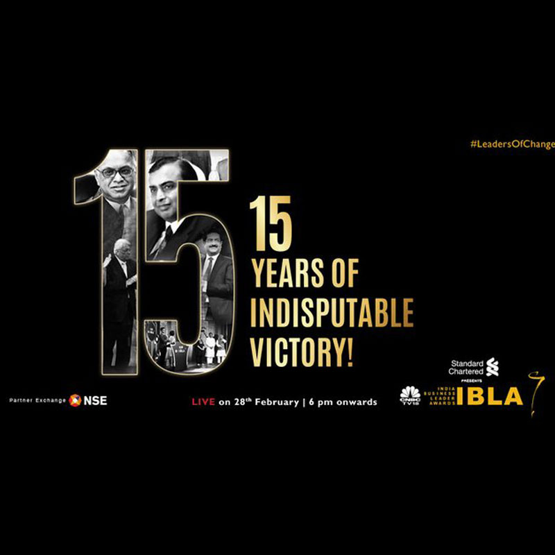 CNBC-TV18 announces fifteenth edition of India Business Leader Awards