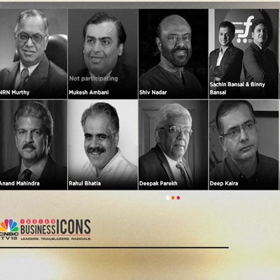 Viewers to decide CNBC-TV18’s top business icons