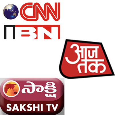 NBSA hauls up CNN-IBN, Aaj Tak and Sakshi TV for breach of guidelines