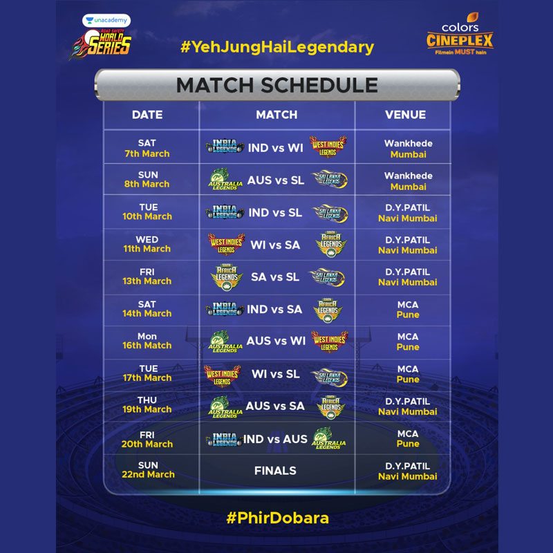 Colors Cineplex to premiere Road Safety World Series on 7 March