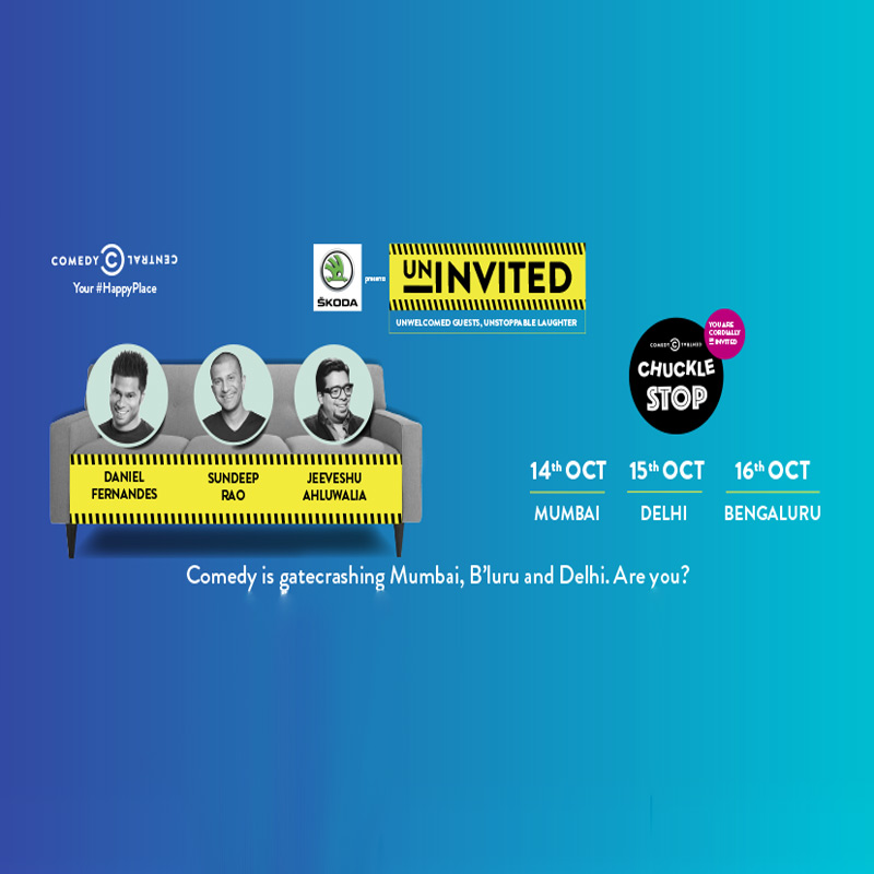 Skoda to sponsor Comedy Central Chuckles festival