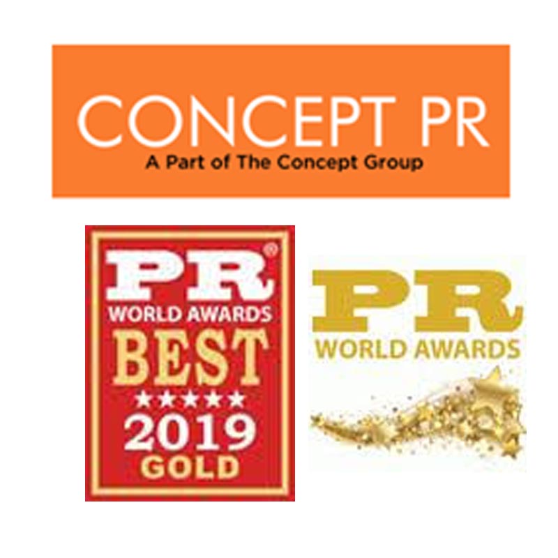 Concept PR scores twin hat-trick @ America’s PR World Awards