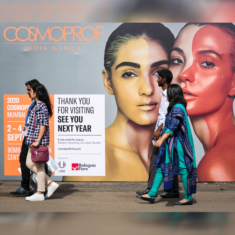 237 EXHIBITORS AND 7,429 PROFESSIONALS ATTENDED COSMOPROF INDIA MUMBAI 2019