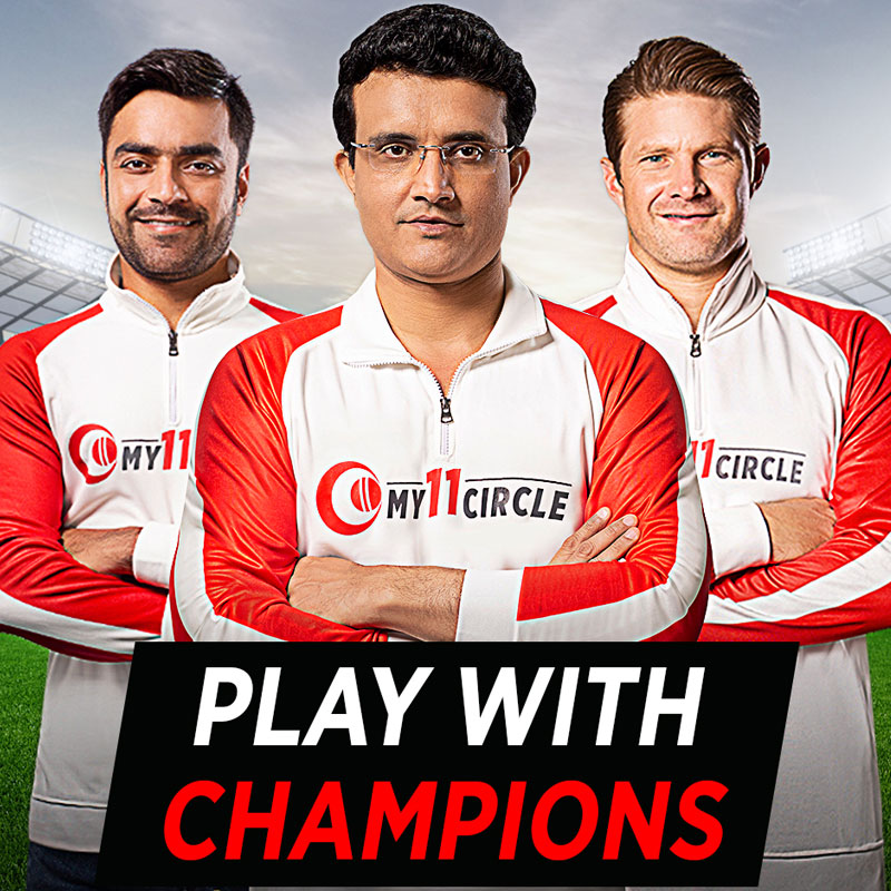 Rashid Khan joins Sourav Ganguly and Shane Watson to make his fantasy team on My11Circle