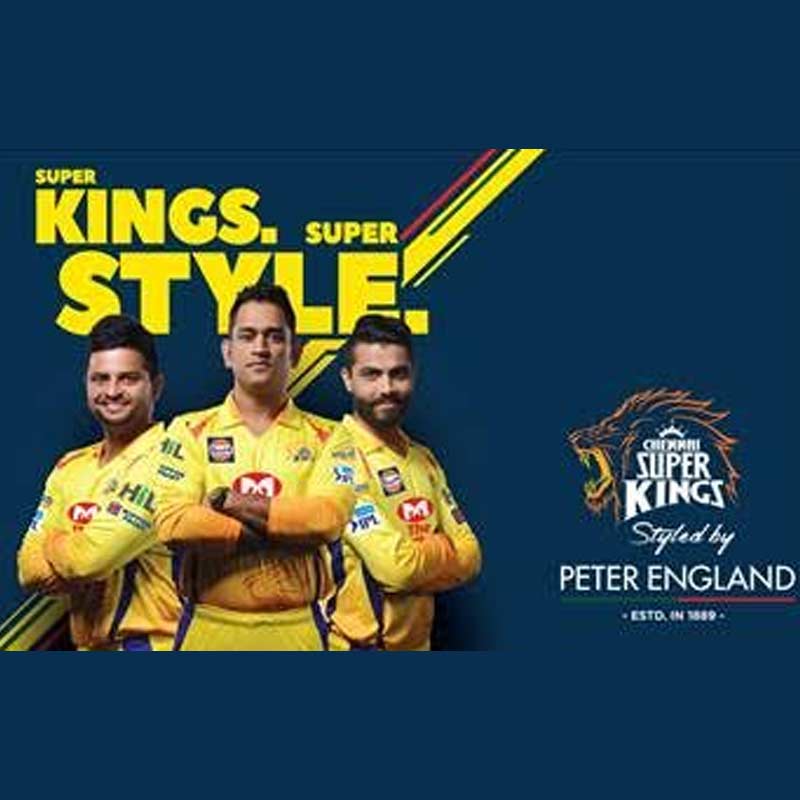 Peter England is the official ‘Style Partner’ for Chennai Super Kings