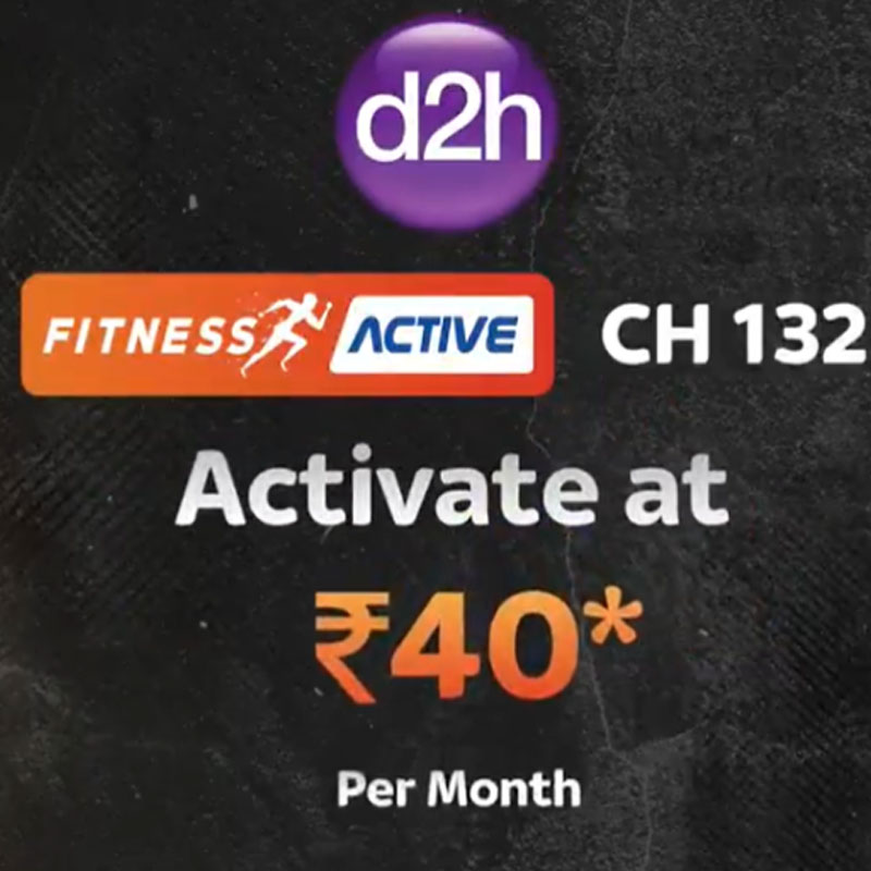Dish TV adds one more channel in its bouquet, launches Fitness Active