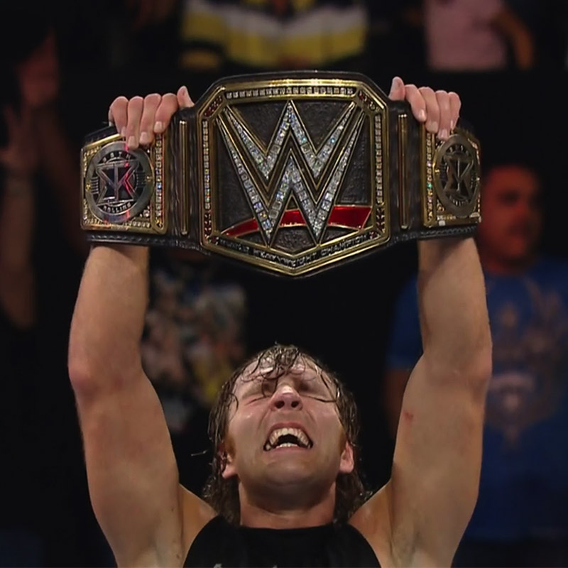 Dean Ambrose won the ‘Money in The Bank Ladder Match’