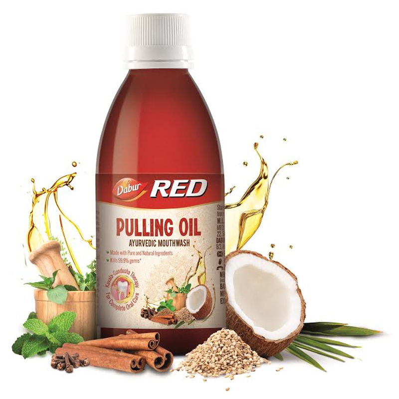 Dabur Red Pulling Oil is the brand’s first ayurvedic mouthwash