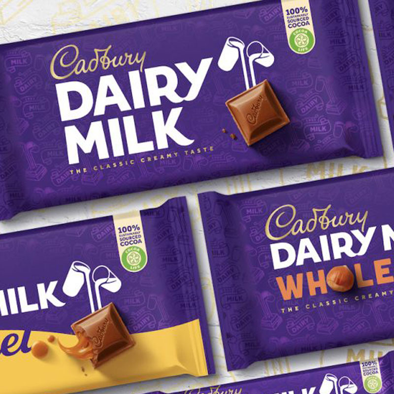 Cadbury Dairy Milk gets major rebranding in 50 years