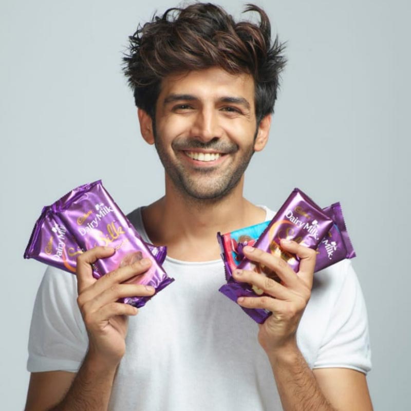 Cadbury Dairy Milk Silk ropes in millennial heartthrob Kartik Aaryan