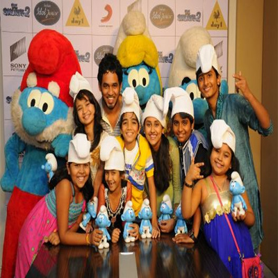The Smurfs to dance to the tune of India’s viral sensation Adhi and Indian Idol Junior competitors
