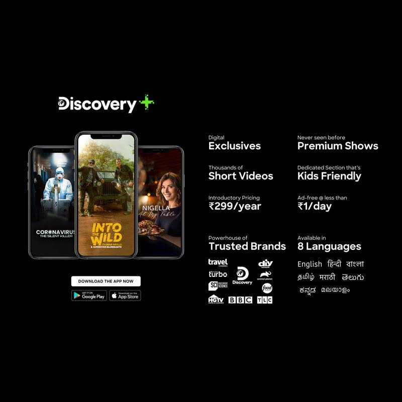Discovery Plus promises curated content for India