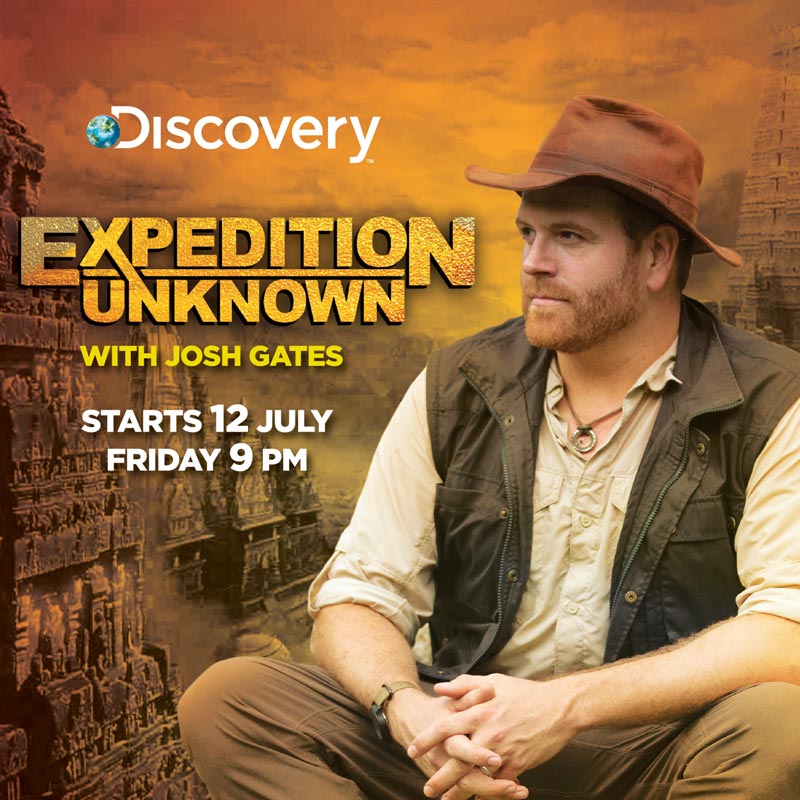 Josh gates explores fabled city of dwarka in discovery’s latest series ‘expedition unknown’