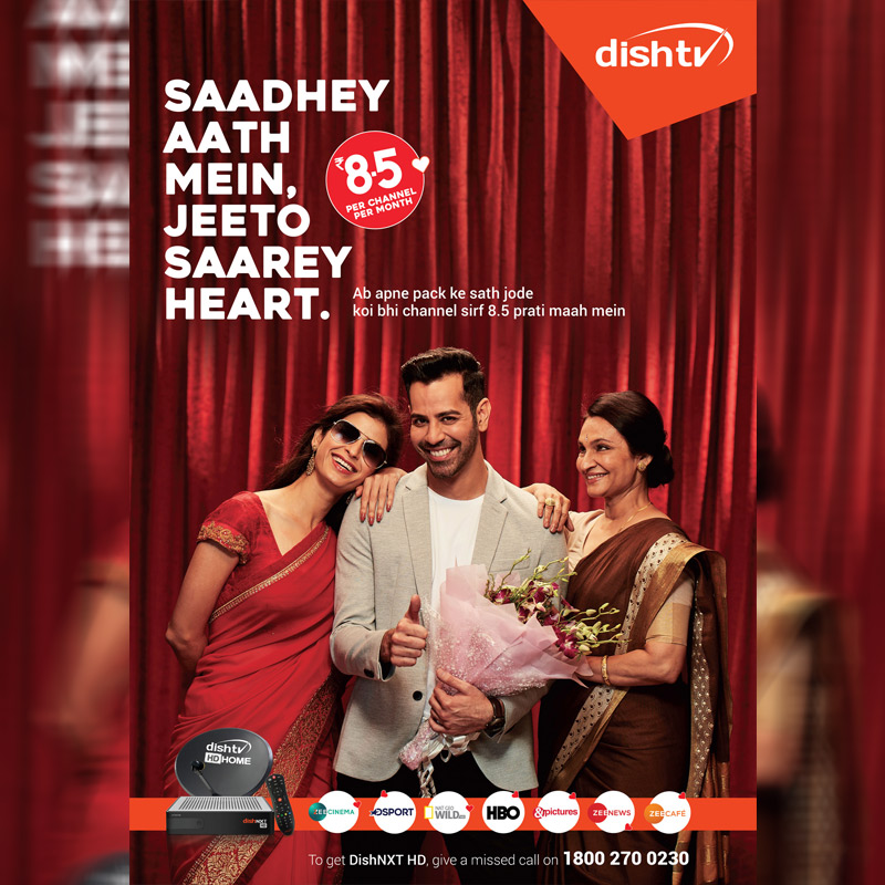 Dish TV offers SD channels at Rs 8.5 per month