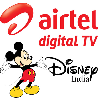 Airtel digital TV provides SVOD to Disney India