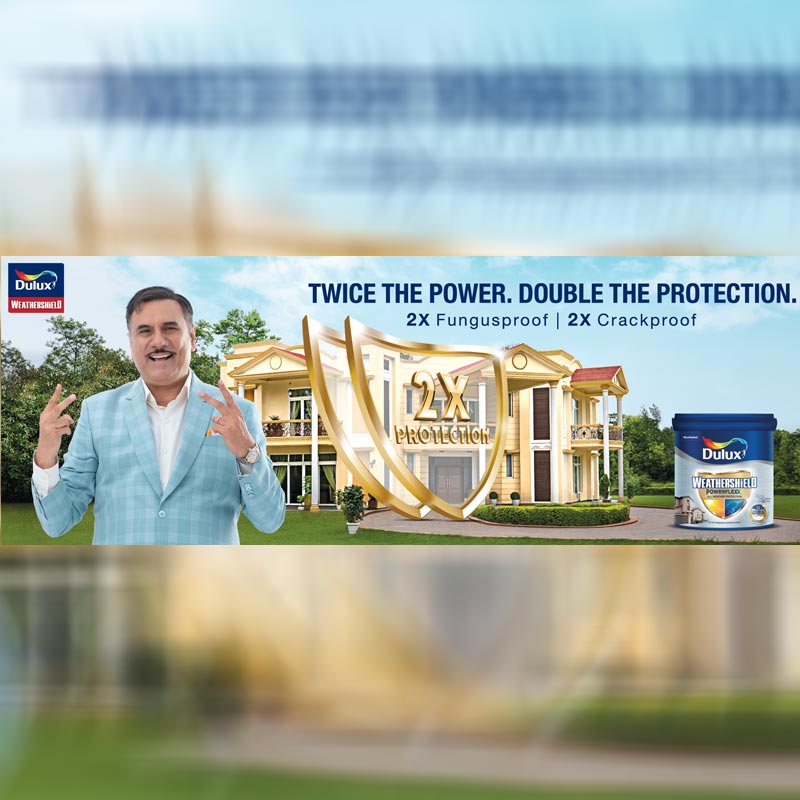 Dulux unveils next generation Weathershield Powerflexx with a new TV campaign featuring Boman Irani