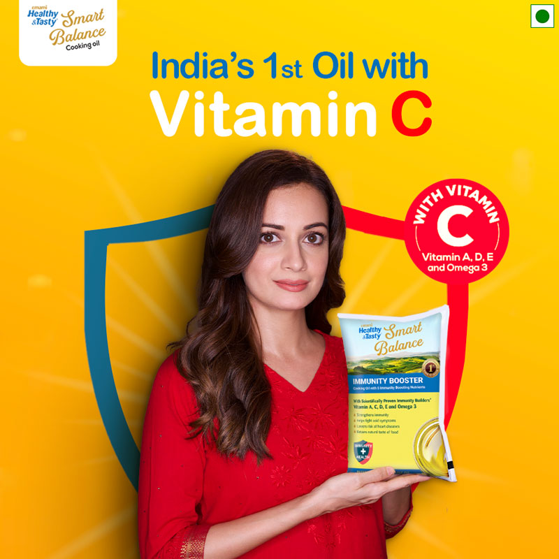 Dia Mirza and Ranveer Brar endorse Emami Healthy & Tasty‘s new cooking oil