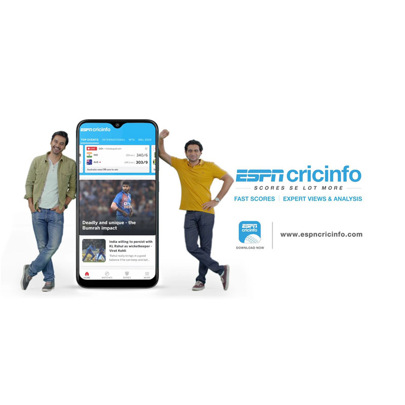 ESPNcricinfo launches its latest campaign ‘SCORES SE LOT MORE’ targeted at the new age discerning cricket fans
