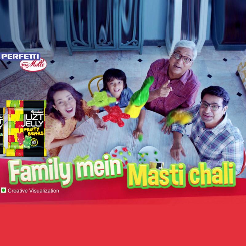 Alpenliebe Juzt Jelly pits jelly against jelly