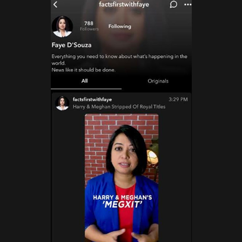 Erosion of credibility of mainstream media gave birth to ‘Facts First with Faye’