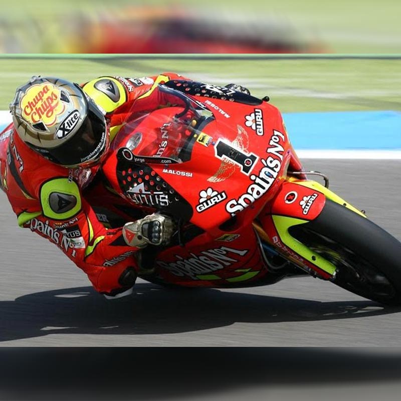 Perfetti, Chupa Chups Racing on Moto GP Tracks with Jorge Lorenzo