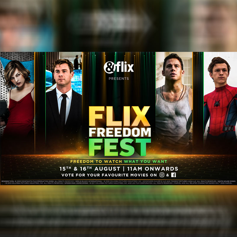 This Independence Day, You Have The Freedom To Choose With ‘Flix Freedom Fest’ On &flix and A Special Independence Day Binge On &PrivéHD
