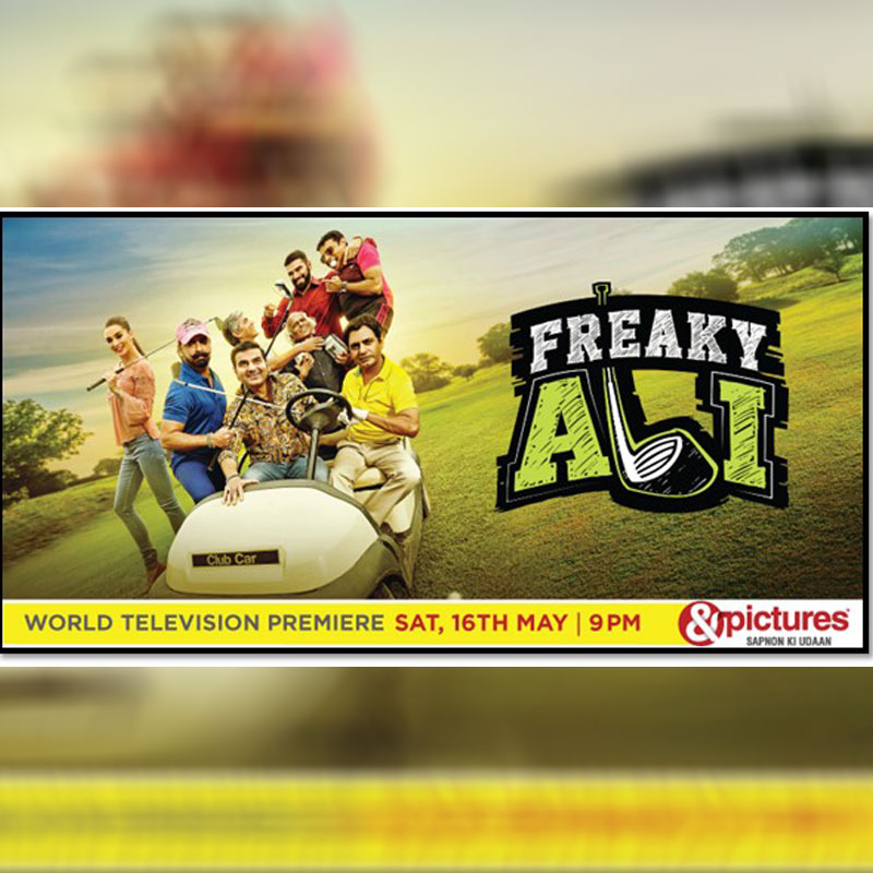 Get ready for a laughter riot with the World Television Premiere of ‘Freaky Ali’ on &pictures this Saturday