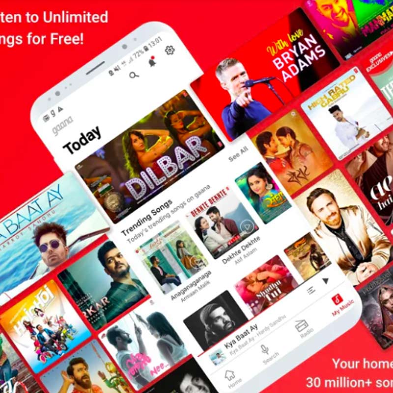 Gaana ‘Tunes – Up’ App For An Elevated User Experience