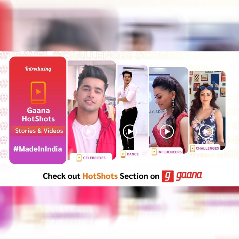Gaana unveils social video platform ‘HotShots’ for Indians to unleash creativity