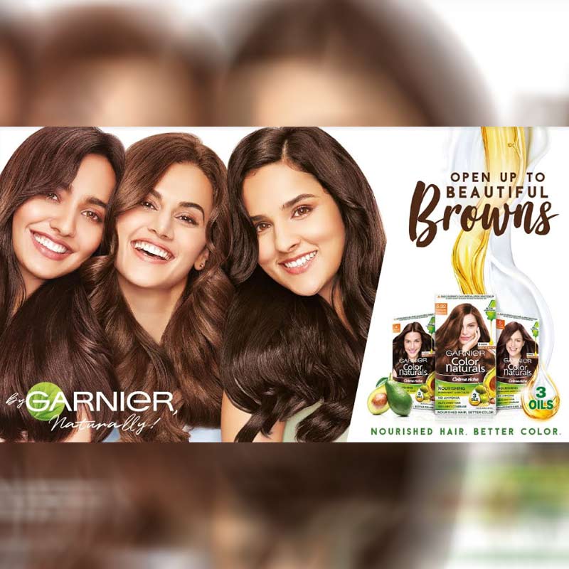 Garnier Color Naturals announces Taapsee Pannu, Angira Dhar, Neha Sharma as brand ambassadors
