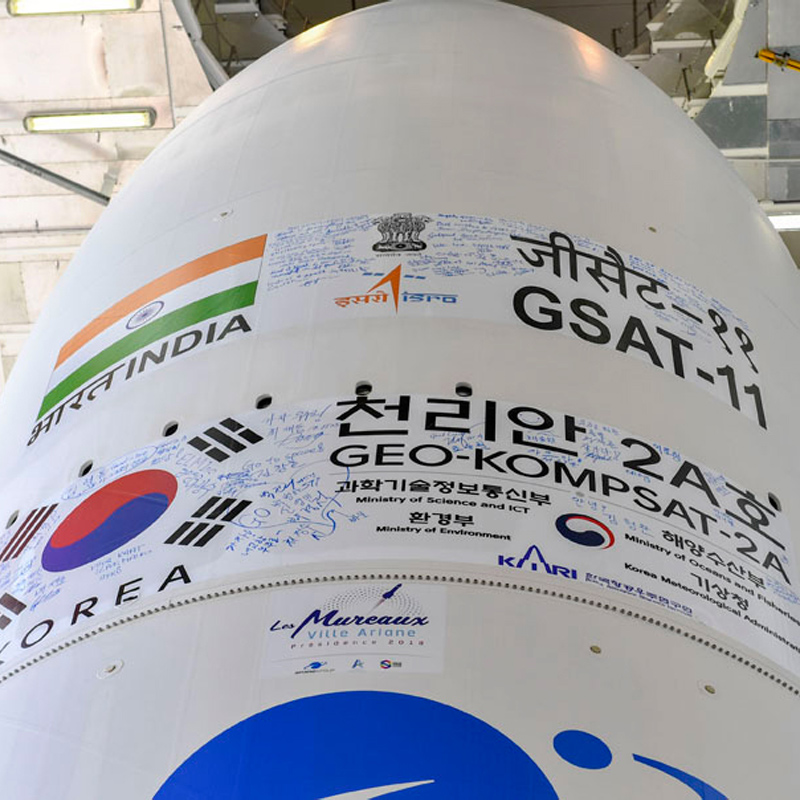 Gsat-11, India’s heaviest comms satellite, launched