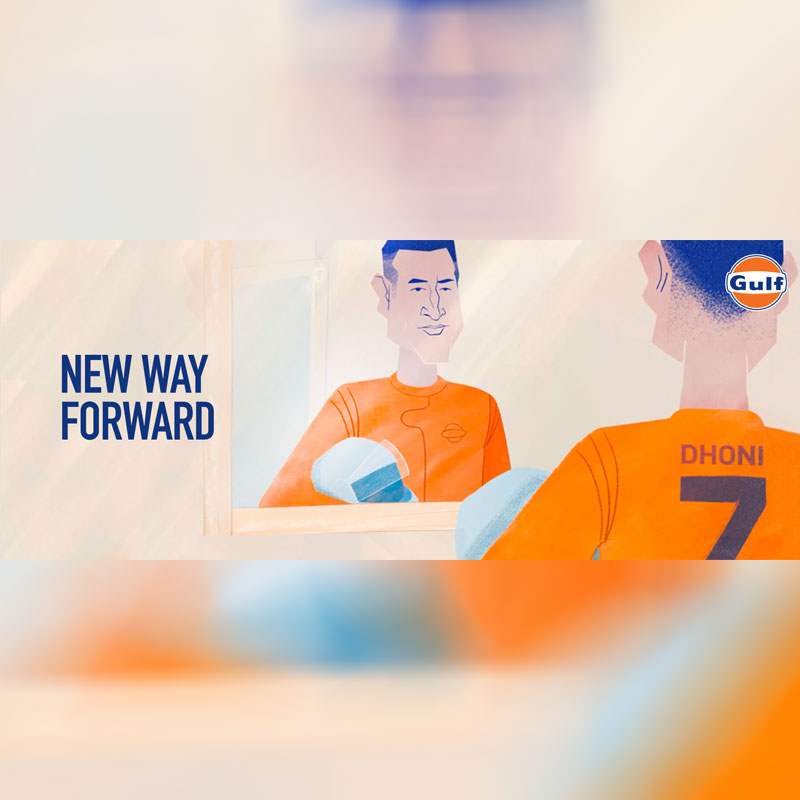Gulf Oil, MS Dhoni release animated campaign on living positively in the ‘new normal’