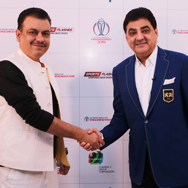 Sports Flashes partners Channel 2 Group Corporation for Global Audio rights of ICC World Cup 2019