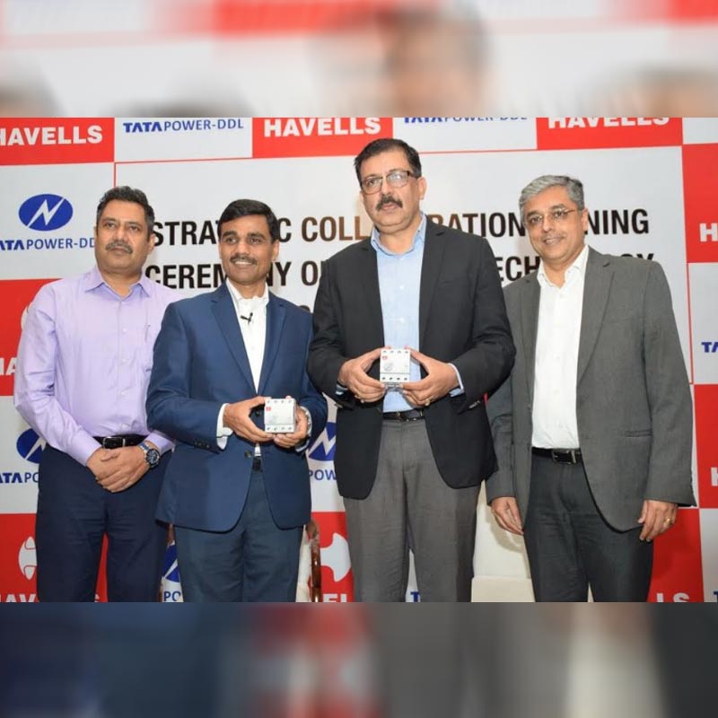 Havells India and TATA Power – DDL come together to ensure safety against hazards of electricity
